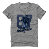 Womens Women's Scoop Neck Athletic Gray