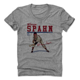 Womens Women's Scoop Neck Athletic Gray