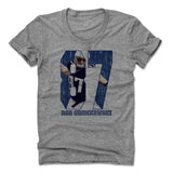 Womens Women's Scoop Neck Athletic Gray