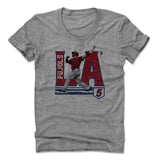 Womens Women's Scoop Neck Athletic Gray