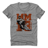 Womens Women's Scoop Neck Athletic Gray
