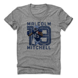Womens Women's Scoop Neck Athletic Gray