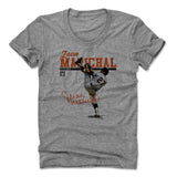 Womens Women's Scoop Neck Athletic Gray