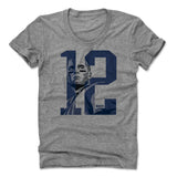 Womens Women's Scoop Neck Athletic Gray