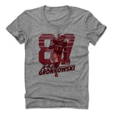 Womens Women's Scoop Neck Athletic Gray