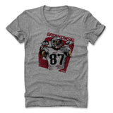 Womens Women's Scoop Neck Athletic Gray