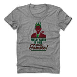 Womens Women's Scoop Neck Athletic Gray