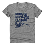 Womens Women's Scoop Neck Athletic Gray