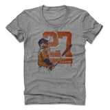 Womens Women's Scoop Neck Athletic Gray