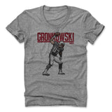 Womens Women's Scoop Neck Athletic Gray