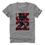Womens Women's Scoop Neck Athletic Gray