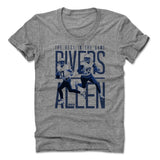 Womens Women's Scoop Neck Athletic Gray
