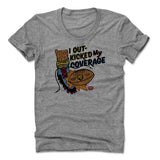 Womens Women's Scoop Neck Athletic Gray