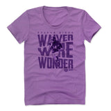 Womens Women's Scoop Neck Purple