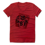 Womens Women's Scoop Neck Red