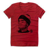 Womens Women's Scoop Neck Red