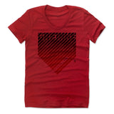 Womens Women's Scoop Neck True Red