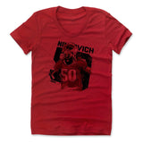 Womens Women's Scoop Neck Red