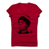 Womens Women's V-Neck Red