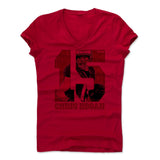 Womens Women's V-Neck Red