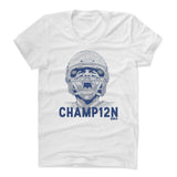 Womens Women's Scoop Neck White