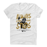 Womens Women's Scoop Neck White