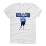 Womens Women's Scoop Neck White