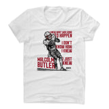 Womens Women's Scoop Neck White