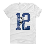 Womens Women's Scoop Neck White