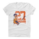 Womens Women's Scoop Neck White
