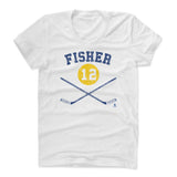 Womens Women's Scoop Neck White