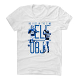 Womens Women's Scoop Neck White