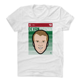 Womens Women's Scoop Neck White