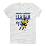 Womens Women's Scoop Neck White