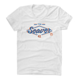 Womens Women's Scoop Neck White