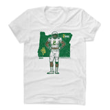 Womens Women's Scoop Neck White