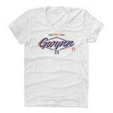 Womens Women's Scoop Neck White