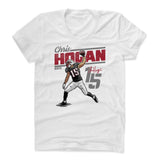 Womens Women's Scoop Neck White