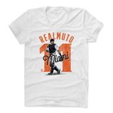 Womens Women's Scoop Neck White