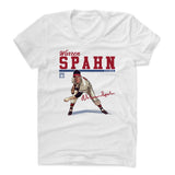 Womens Women's Scoop Neck White