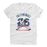 Womens Women's Scoop Neck White