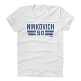 Womens Women's Scoop Neck White