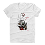 Womens Women's Scoop Neck White