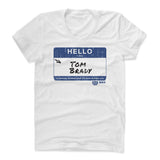 Womens Women's Scoop Neck White
