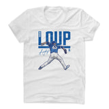 Womens Women's Scoop Neck White
