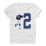 Womens Women's Scoop Neck White