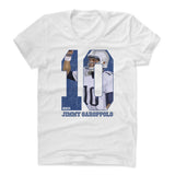 Womens Women's Scoop Neck White