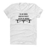Womens Women's Scoop Neck White