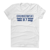 Womens Women's Scoop Neck White