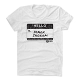 Womens Women's Scoop Neck White